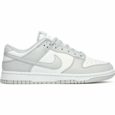 Кроссовки NIKE Dunk Low, размер 9,5 US, серый
