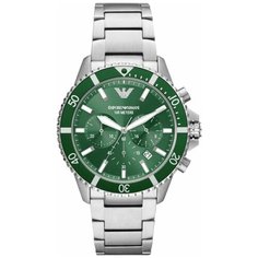 Наручные часы EMPORIO ARMANI Diver, серебристый