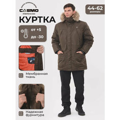 Парка CosmoTex Аляска, размер 48-50 170-176, хаки