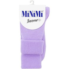 Носки MiNiMi, размер 0 (one size), lilla