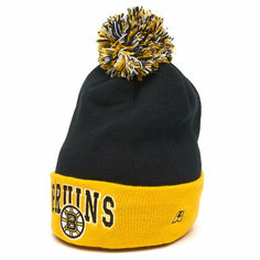 Шапка Atributika & Club NHL Boston Bruins, размер 55-58, черный