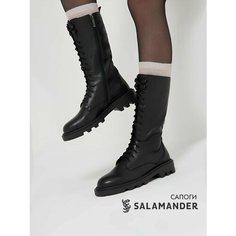 Сапоги Salamander, полнота 4 (RU)/ на узкую и среднюю стопу, размер 38, черный
