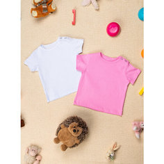 Футболка Chic Panda, размер 86, розовый