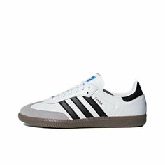 Кроссовки adidas Samba OG, полнота D, размер 38 2/3 EU, белый