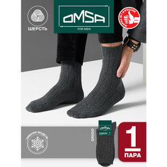 Носки Omsa, размер 45-47, grigio