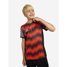 Футболка Demix, размер 128, черный/красный