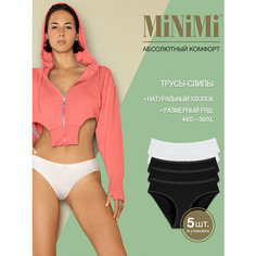 Трусы MiNiMi, комплект из 5 шт., размер 48/L, мультиколор