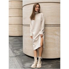 Платье AnyMalls, размер XL, бежевый