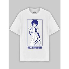 Футболка ALCRAFT EVANGELION collection, размер XL, коралловый