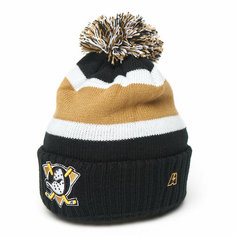 Шапка Atributika & Club Anaheim Ducks, размер 55-58, горчичный