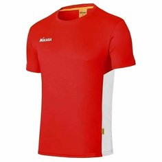 Футболка спортивная Mikasa, размер 4XL, бирюзовый, белый