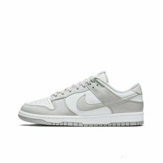 Кроссовки NIKE Dunk, полнота F (EU)/ на среднюю стопу, размер 10US 9UK 44EU 43RU 28CM, grey fog