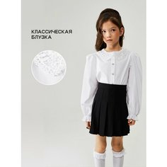 Школьная блуза Acoola, размер 164, белый