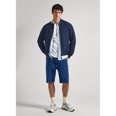 Шорты Pepe Jeans, размер 30, синий