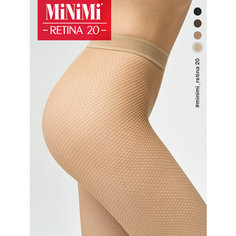 Колготки MiNiMi Retina, 20 den, размер L-XL, бежевый