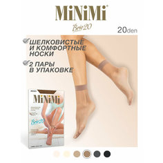 Носки MiNiMi, комплект, 20 den, 2 пары, размер 0 (one size), daino