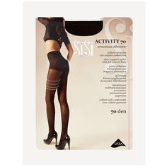 Колготки Sisi Activity, 70 den, профилактический класс компресии, размер 4, moka