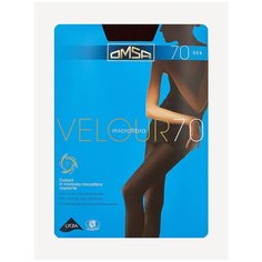 Колготки Omsa Velour, 70 den, размер 3/M, moro
