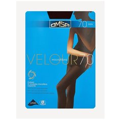 Колготки Omsa Velour, 70 den, размер 5/5XL, moro