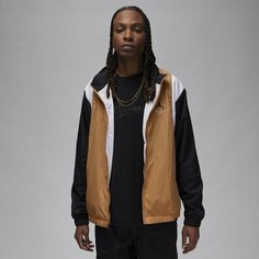 Куртка NIKE, размер M, черный/бежевый