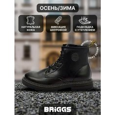 Ботинки BRIGGS, размер 42, черный