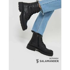 Ботинки тимберленды Salamander, размер 35, черный