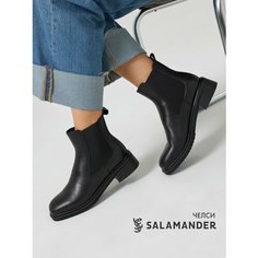 Ботинки Salamander, размер 37, черный