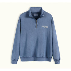 Олимпийка Abercrombie & Fitch, размер S, , blue