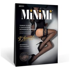 Чулки MiNiMi Ti Amo, 20 den, размер 2-3, blu