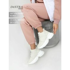 Кроссовки Destra Демисезон, полнота 6 (RU)/ на среднюю стопу, размер 41, серый