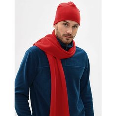 Шапка бини MOM №1, размер 52-58, красный