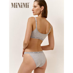 Трусы MiNiMi, размер 44(S), серый