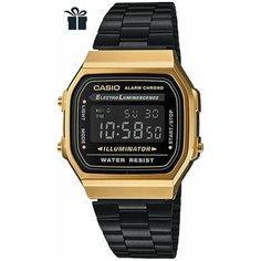 Наручные часы CASIO Collection, золотой/черный