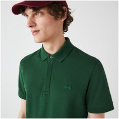 Поло LACOSTE Regular Fit, размер 56, зеленый