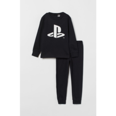 Пижама H&M, размер 98/104, черный
