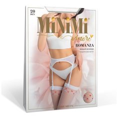 Чулки MiNiMi Multifibra Colors, 20 den, bianco
