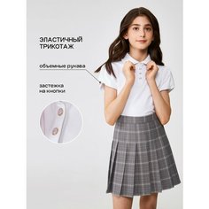 Школьная блуза Acoola, размер 122, белый