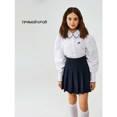 Школьная блуза Acoola, размер 158, белый