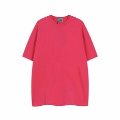 Футболка, размер 2XL, розовая Без бренда