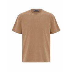 Футболка, размер 2XL, коричневый Без бренда