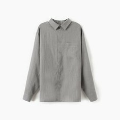 Рубашка MIST MIST Linen, размер 50, серый
