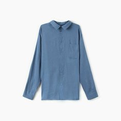 Рубашка MIST MIST Linen, размер 50, синий