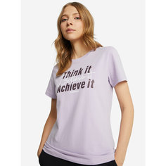 Футболка Demix, размер 44, лавандовый