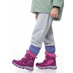 Ботинки NIKASTYLE, размер 27, брусничный