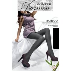 Колготки Karmen Bamboo, 200 den, размер 2, nero Кармен