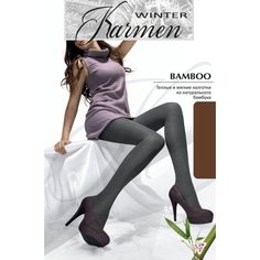 Колготки Karmen Bamboo, 200 den, размер 2, chocolat Кармен