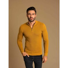 Джемпер LUIGGI FENZO Весь мир моды, размер L, , Желтый