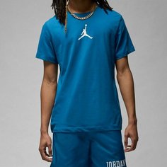 Футболка NIKE, размер M, синий