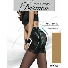 Колготки Karmen Push Up, 40 den, размер 2, antilope Кармен