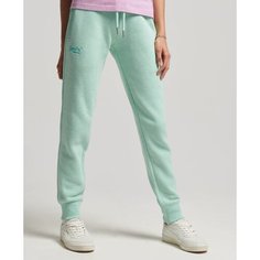 Брюки спортивные Superdry VINTAGE LOGO EMB JOGGER, размер 12, 7ap minted marl
